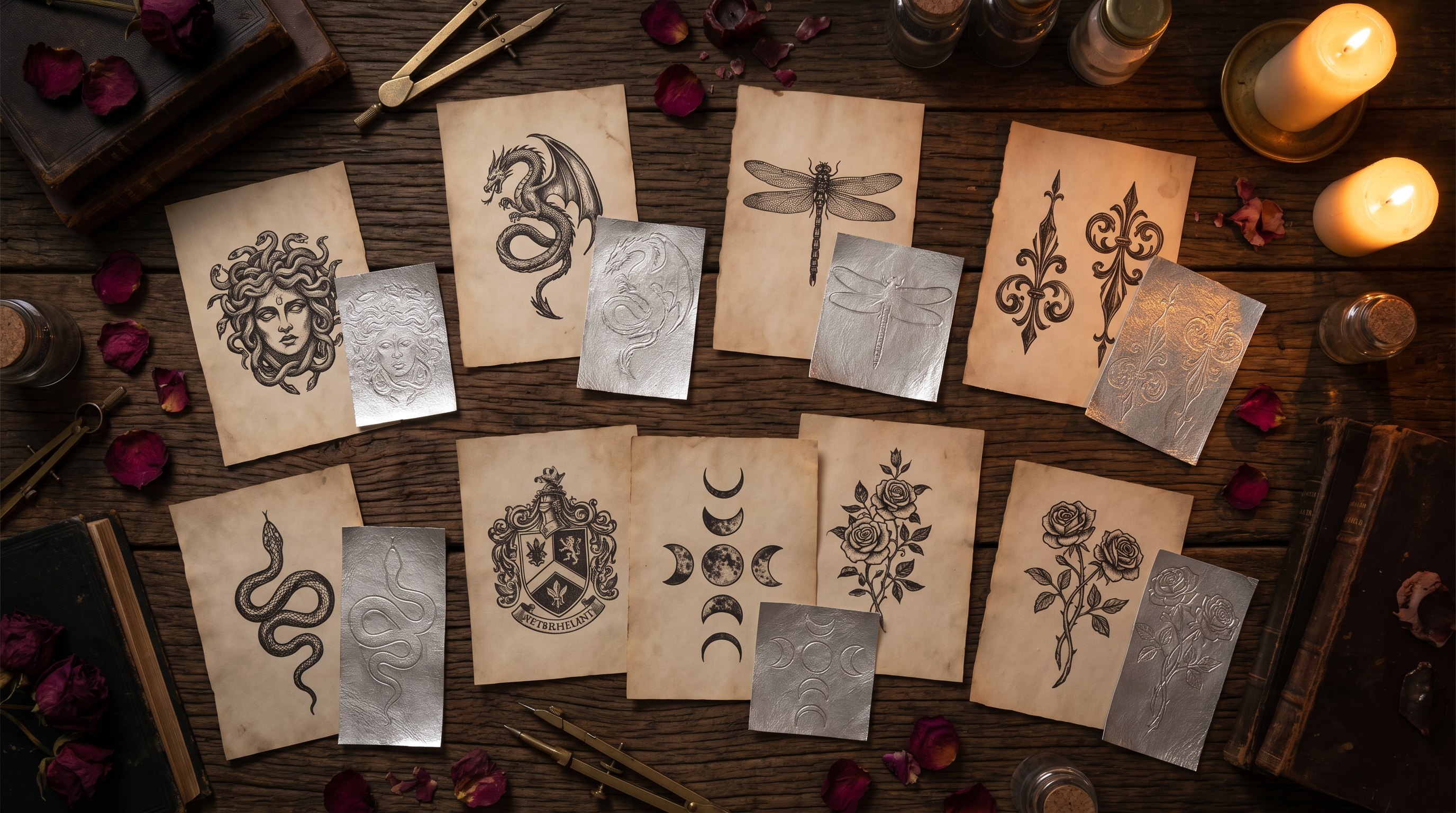 The Grimoire Vault — 10 Mystical Design Templates